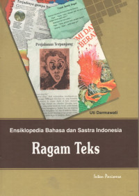 Image of Ensiklopedia Bahasa dan Sastra Indonesia : Ragam Teks